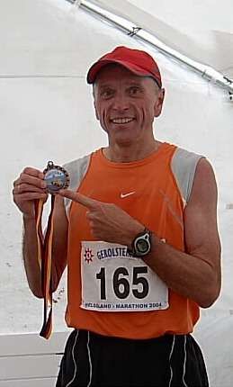 Bernd mit Medaille