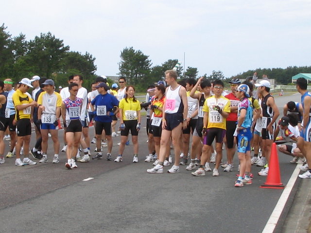 Fachsimpeln vor dem Start