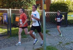 Jutta bei km 16