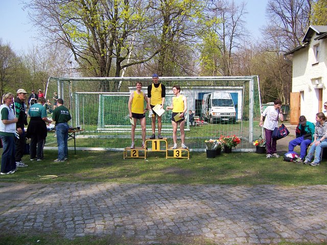 an Gelb auf dem Treppchen kann man sich gewöhnen!