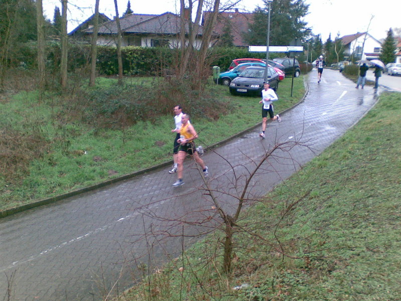 Km 8 - gleich ist die erste Runde geschafft