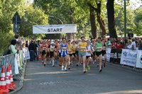 31. Berliner Straßenlauf - der Start mit Robert, Mario und Carsten