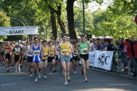 31. Berliner Straßenlauf - der Start mit Robert, Carsten und Patrik