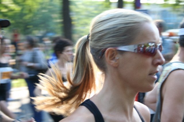 31. Berliner Straßenlauf - Heike beim Start