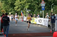 31. Berliner Straßenlauf - Carsten beim Zieleinlauf