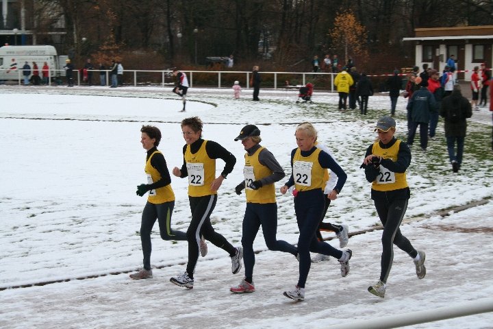 Teamhalbmarathon Britzer Garten 25. November 2007