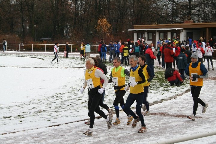 Teamhalbmarathon Britzer Garten 25. November 2007