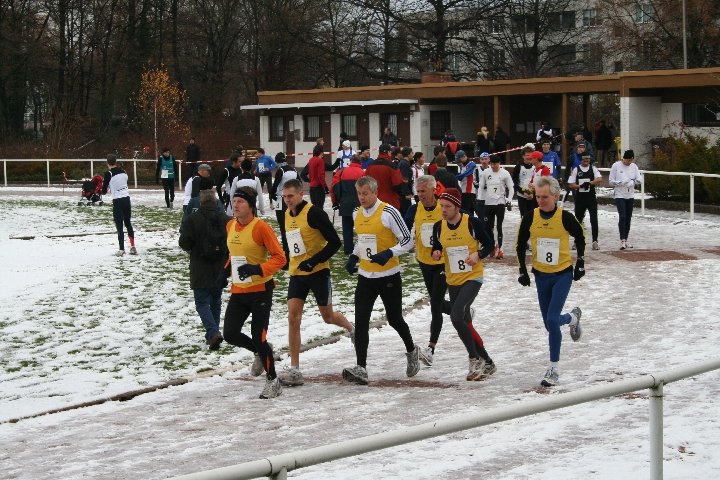 Teamhalbmarathon Britzer Garten 25. November 2007