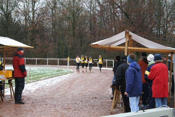 Teamhalbmarathon Britzer Garten 25. November 2007