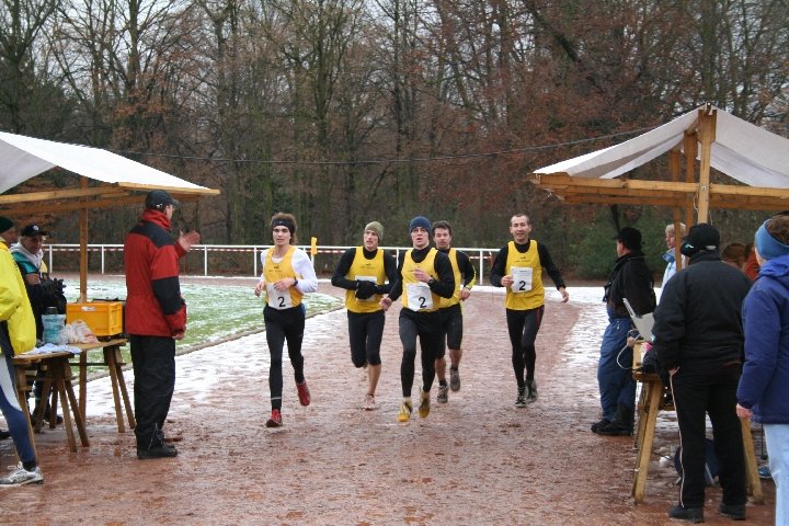 Teamhalbmarathon Britzer Garten 25. November 2007