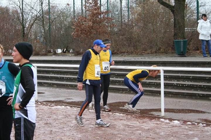 Teamhalbmarathon Britzer Garten 25. November 2007