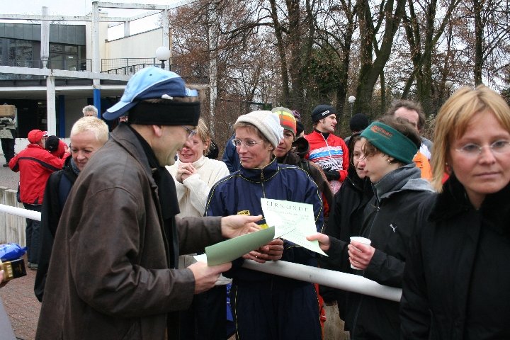 Teamhalbmarathon Britzer Garten 25. November 2007