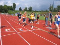 Im zweiten Lauf:  Ralf Milke, Oliver Muth, Günter Lewanzik, Frédéric Georges