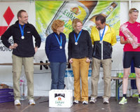 1. Platz Mixed-Staffel